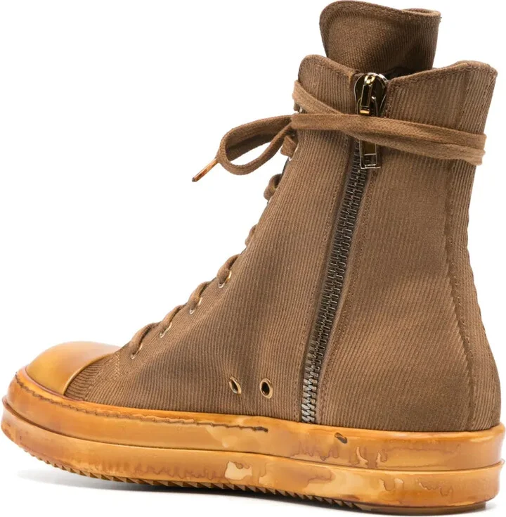 High-Top Canvas Sneakers - Image 3