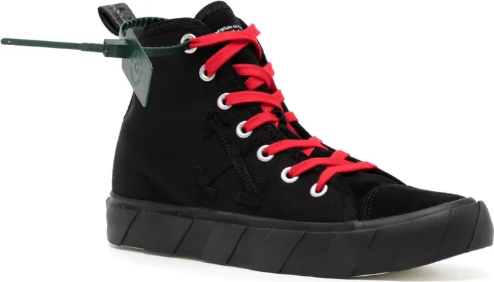 High-Top Canvas Sneakers - Image 2
