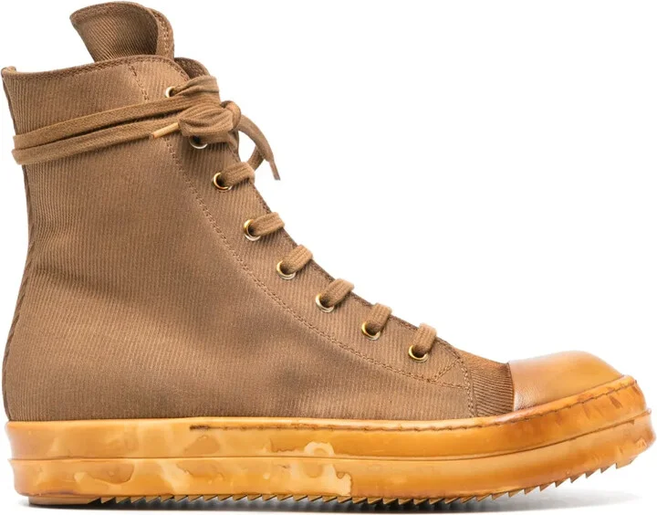 High-Top Canvas Sneakers