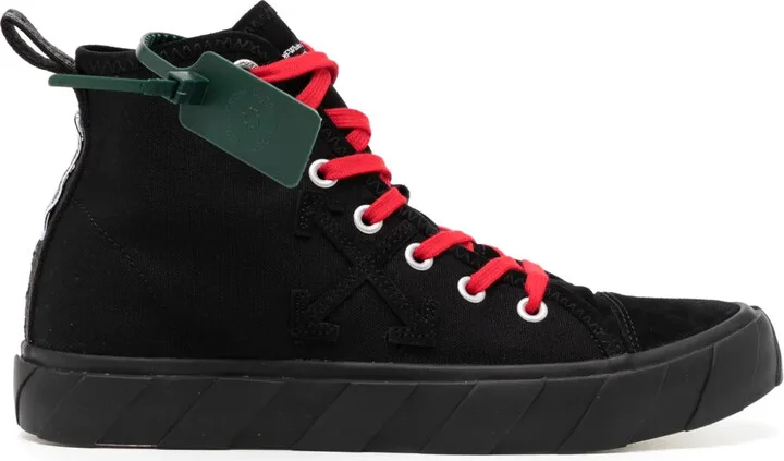 High-Top Canvas Sneakers