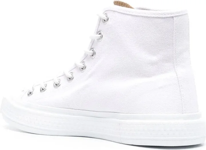High-Top Lace-Up Fastening Sneakers - Image 3