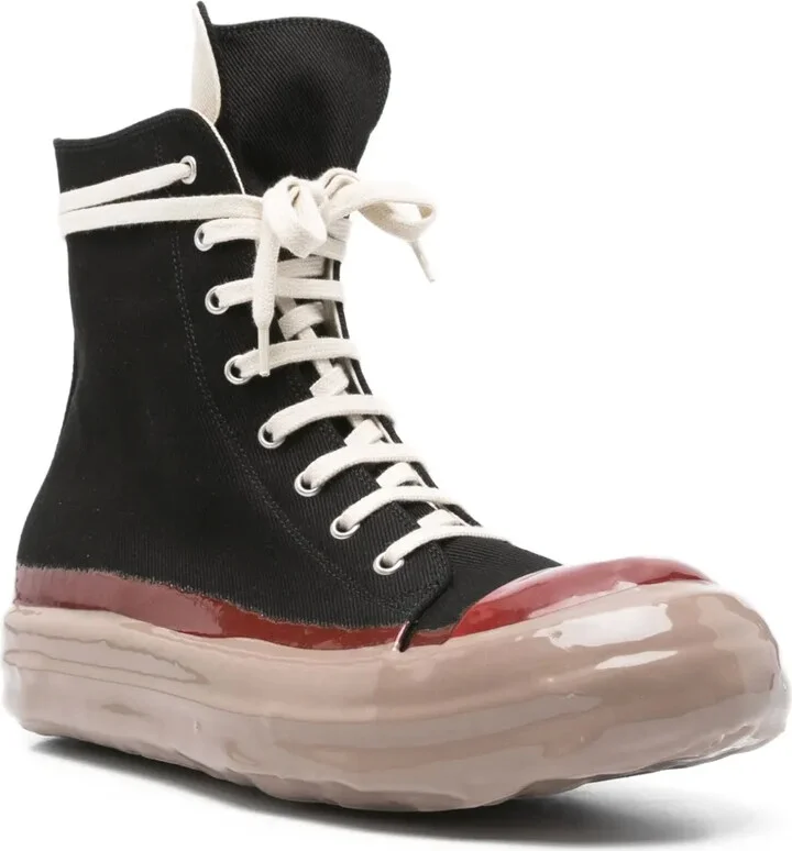 High-Top Lace-Up Sneakers - Image 2