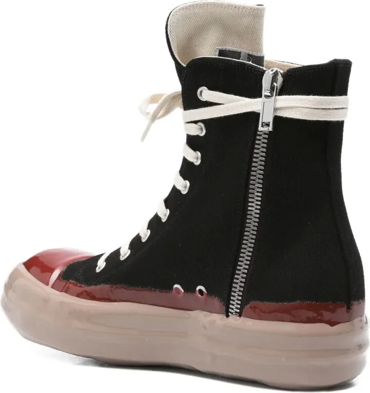 High-Top Lace-Up Sneakers - Image 3