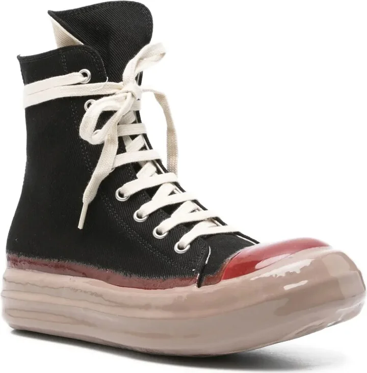 High-Top Lace-Up Sneakers - Image 2