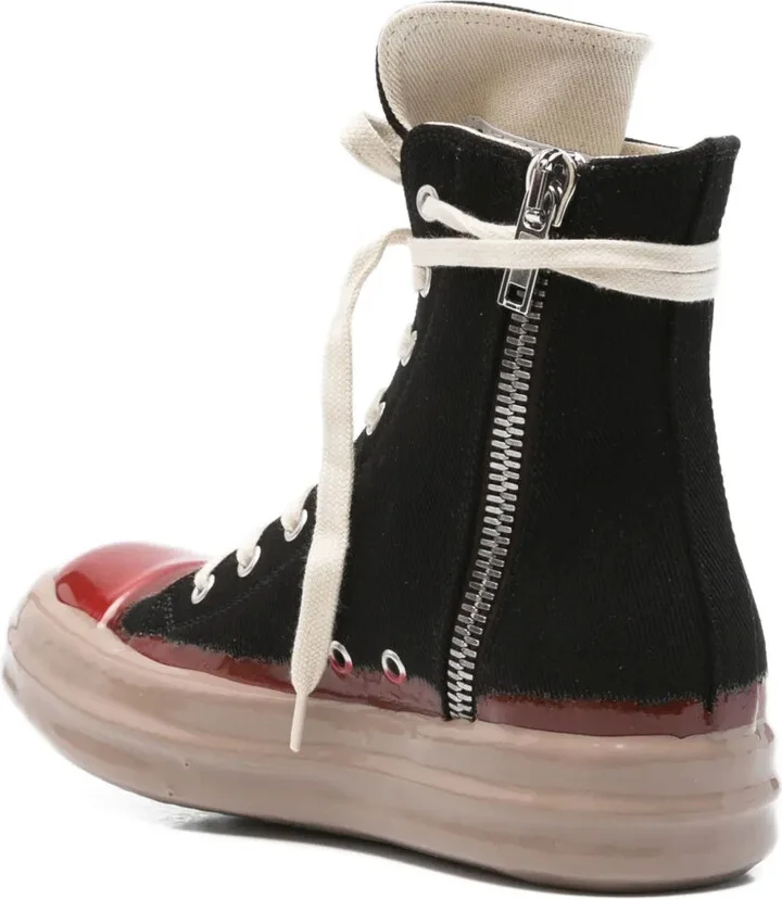 High-Top Lace-Up Sneakers - Image 3