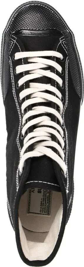 High-Top Lace-Up Sneakers - Image 4