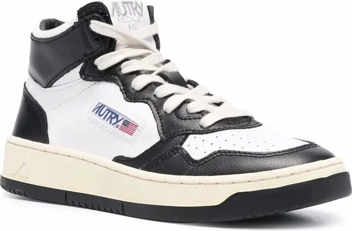 High-Top Lace-Up Sneakers - Image 2