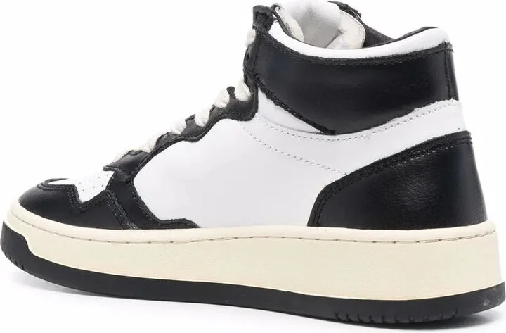 High-Top Lace-Up Sneakers - Image 3