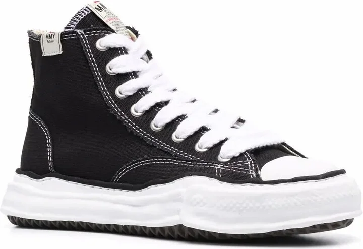 High-Top Lace-Up Sneakers - Image 2