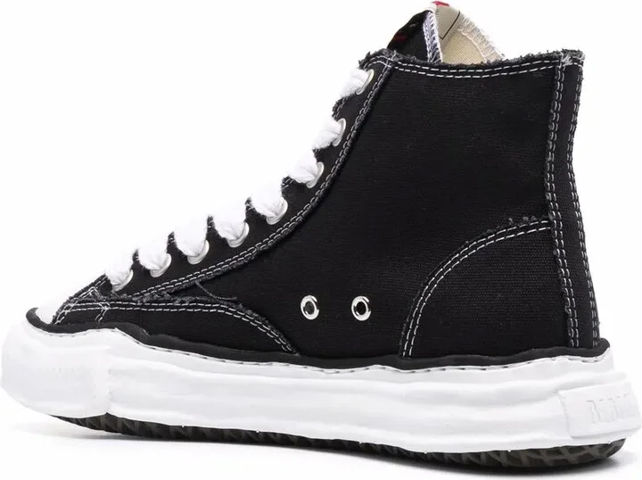 High-Top Lace-Up Sneakers - Image 3