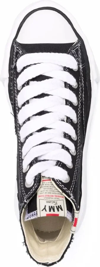 High-Top Lace-Up Sneakers - Image 4