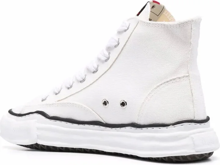 High-Top Lace-Up Sneakers - Image 3