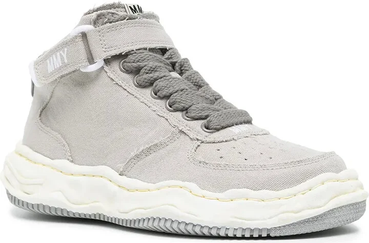 High-Top Lace-Up Sneakers - Image 2