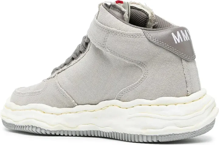 High-Top Lace-Up Sneakers - Image 3