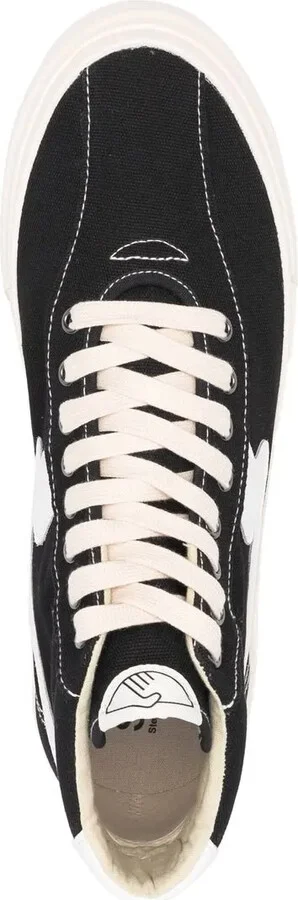 High-Top Lace-Up Sneakers - Image 4