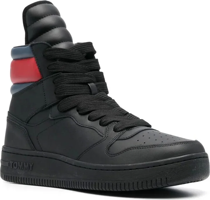 High-Top Lace-Up Sneakers - Image 2