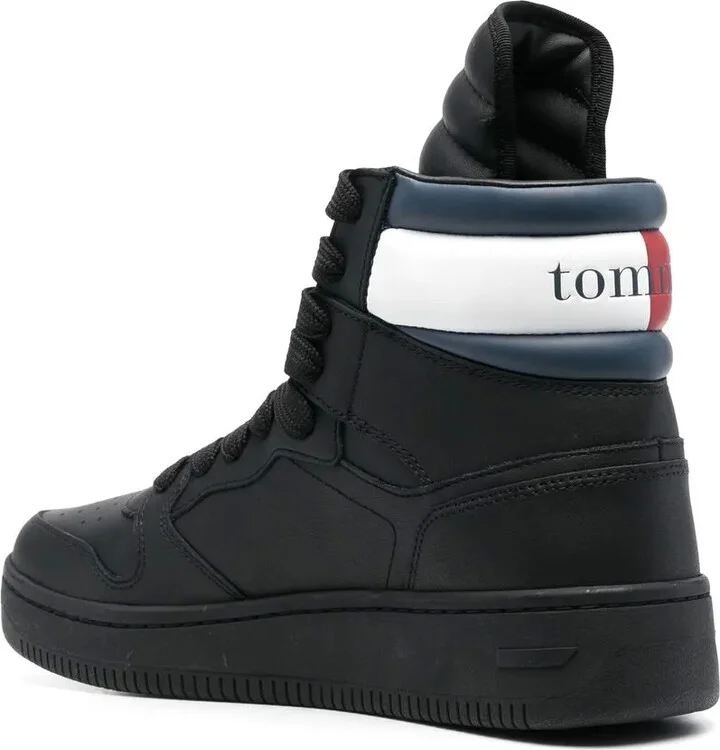High-Top Lace-Up Sneakers - Image 3