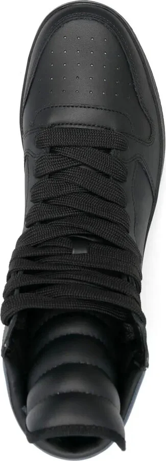 High-Top Lace-Up Sneakers - Image 4