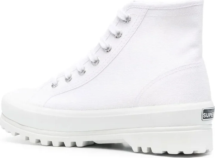 High-Top Lace-Up Sneakers - Image 3