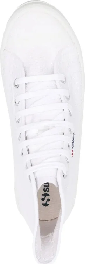 High-Top Lace-Up Sneakers - Image 4