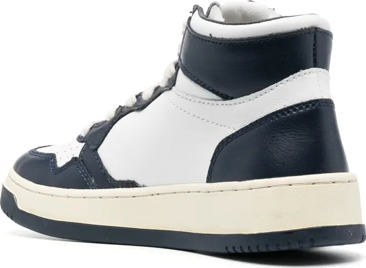 High-Top Lace-Up Sneakers - Image 3