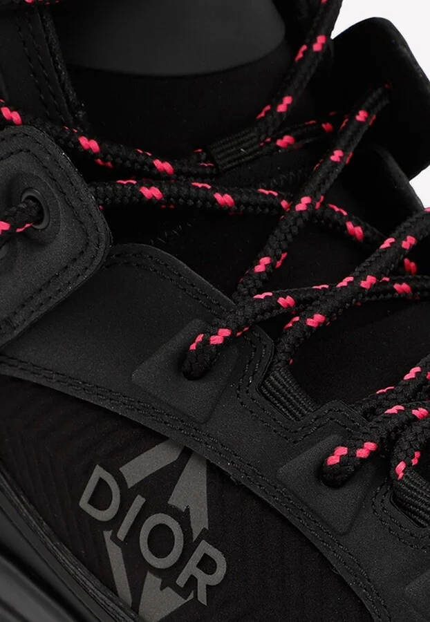 High-Top Leather Sneakers - Image 2