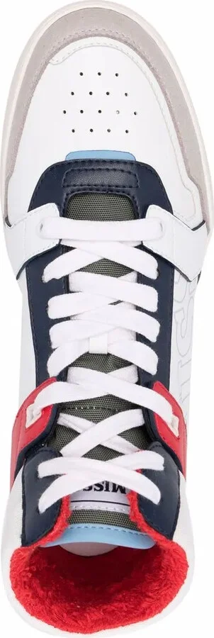 High-Top Panelled Sneakers - Image 4