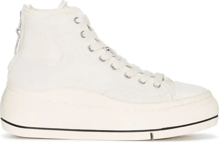 High-Top Platform Sneakers