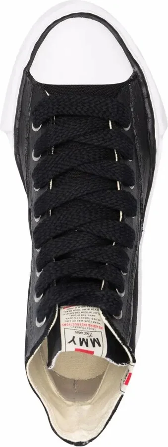 High-Top Raw-Cut Sneakers - Image 4