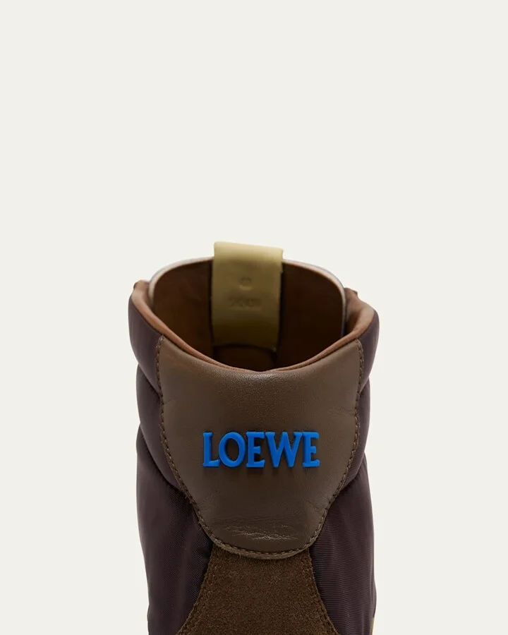 High-Top Retro Runner Sneakers - Image 3