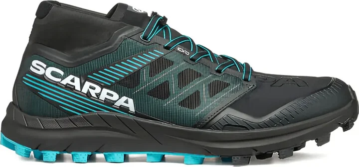 High-Top Rubber Sole Trainers