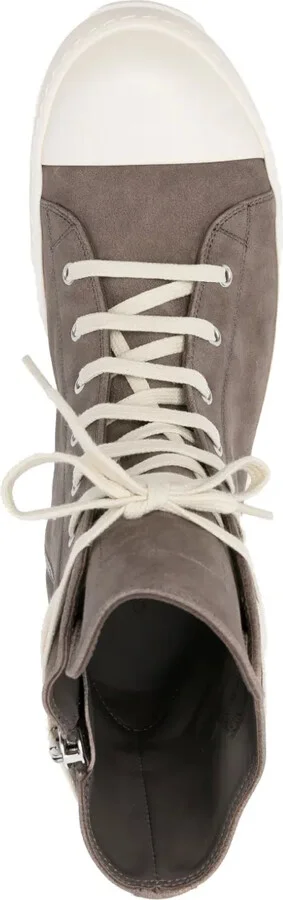 High-Top Suede Sneakers - Image 4