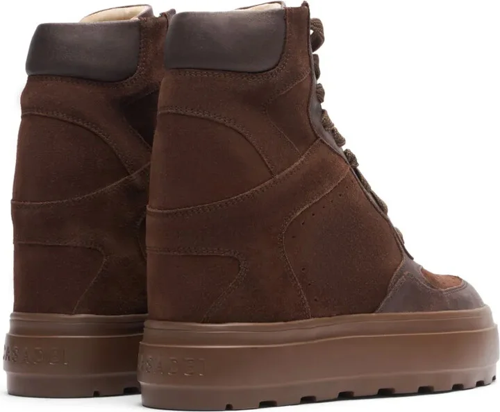 High-Top Suede Sneakers - Image 4