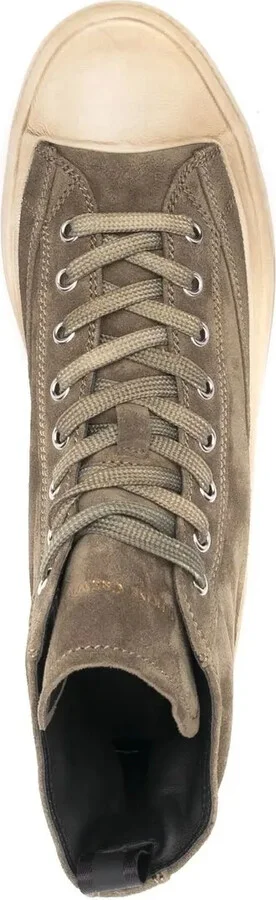 High-Top Suede Sneakers - Image 4