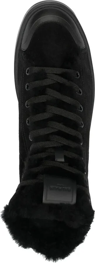 High-Top Suede Sneakers - Image 4