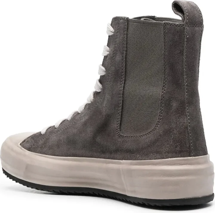 High-Top Suede Sneakers - Image 3
