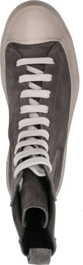 High-Top Suede Sneakers - Image 4