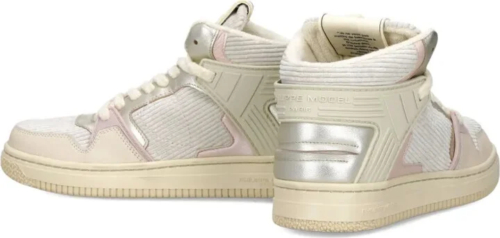 High-Top Textured Sneakers - Image 5