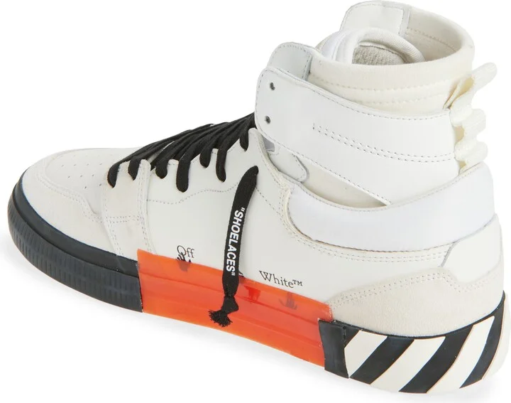 High Top Vulcanized Leather Sneaker - Image 2