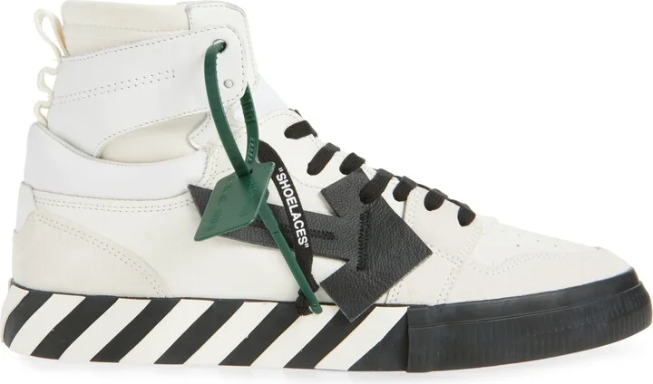 High Top Vulcanized Leather Sneaker - Image 4