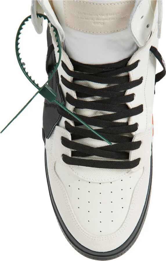 High Top Vulcanized Leather Sneaker - Image 5