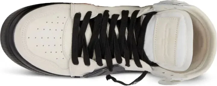 High Top Vulcanized "White/Black" sneakers - Image 4