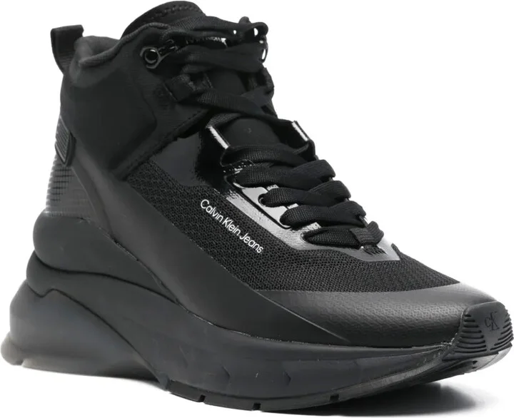 High-Top Wedge Sneakers - Image 2