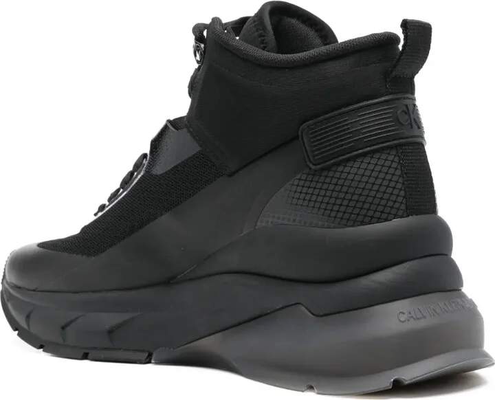 High-Top Wedge Sneakers - Image 3