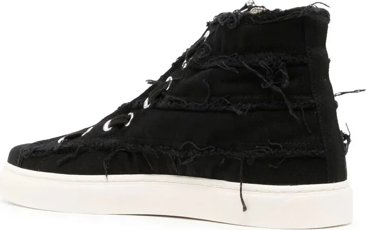 High-Top Zippered Sneakers - Image 3