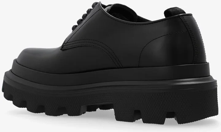 High Trekking Derby shoes in Brushed Leather - Image 2
