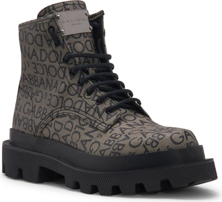 High Trekking Logo Jacquard Boot