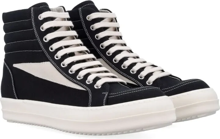 High Vintage canvas sneakers - Image 2
