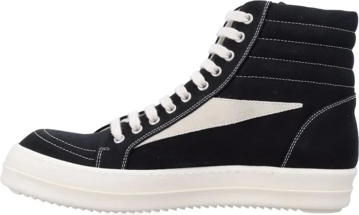 High Vintage canvas sneakers - Image 4