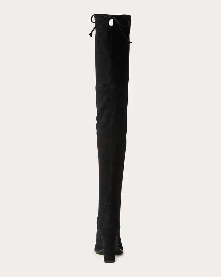 Highland Stretch-Leather Over-the-Knee Boot - Image 4